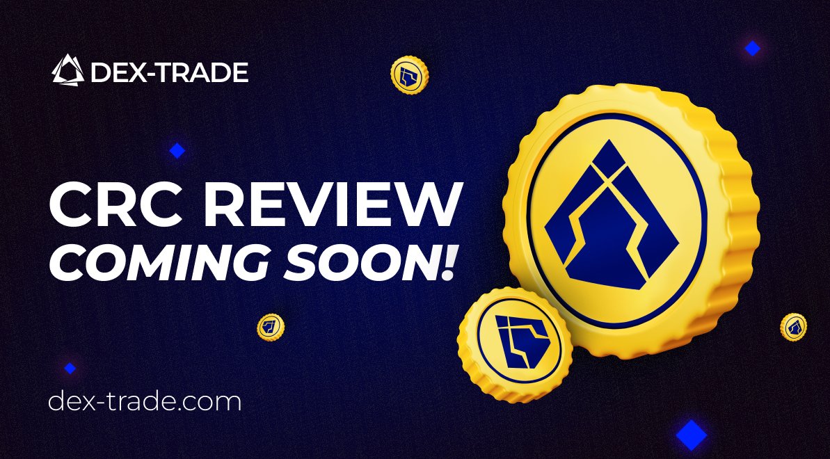 🚨 Heads up, traders! A fresh coin review is brewing on our YouTube channel.
🎥 Cryptoclassic (CRC) is up next, and you won't want to miss it. Stay tuned for insights and an exclusive airdrop! 🌟 Subscribe now: youtube.com/@DexTradeOffic… 
#CryptoClassic #DexTrade #ComingSoon