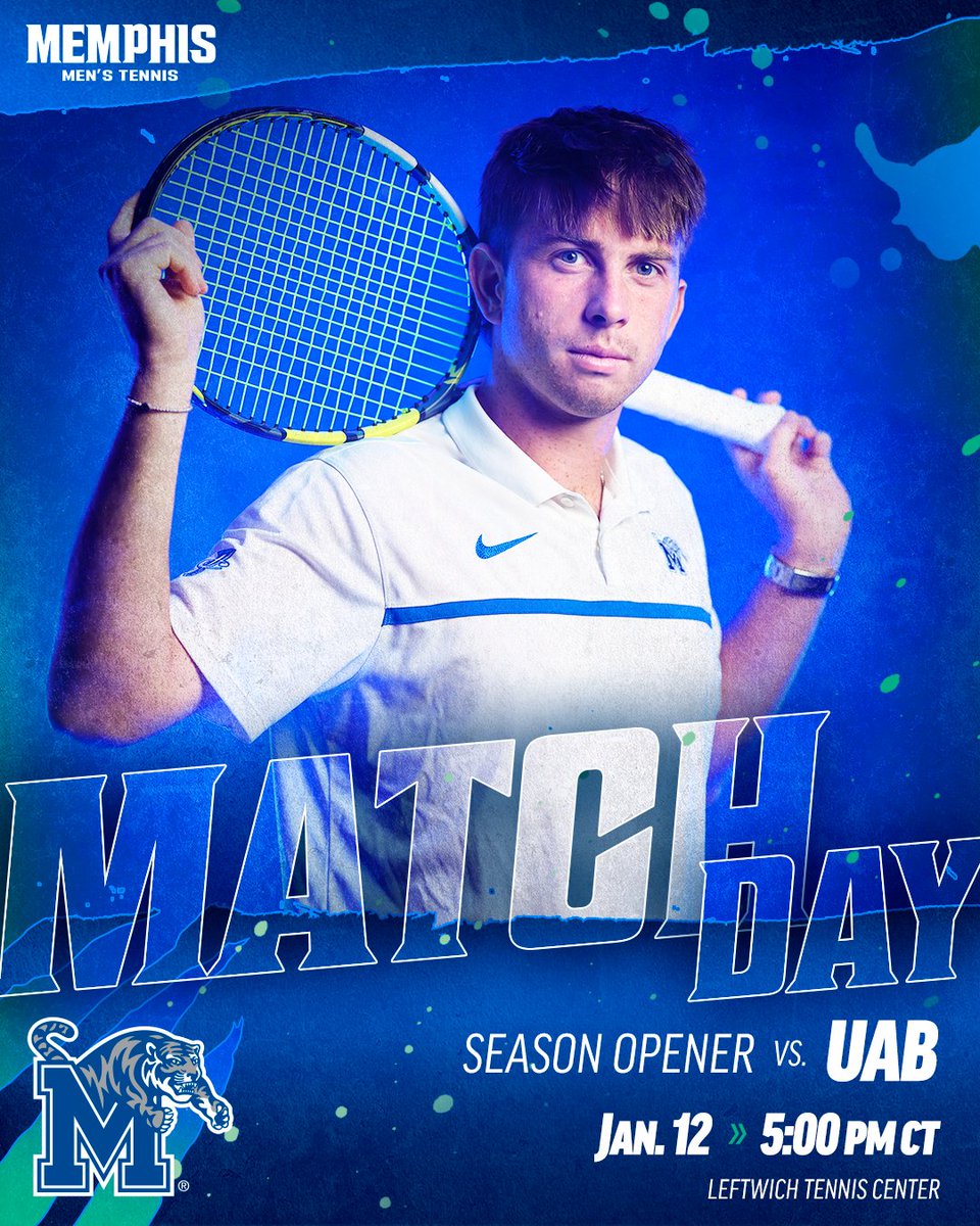 The season starts 𝑻𝑶𝑫𝑨𝒀!! 

🎾 » UAB
⏰ » 5:00 PM
📍» Leftwich Tennis Center
💻 » gotigersgo.me/3O0xm0z
🎟️ » FREE

#GoTigersGo