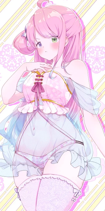 吹き出しの中はご想像にお任せします #ルーナート #hololive