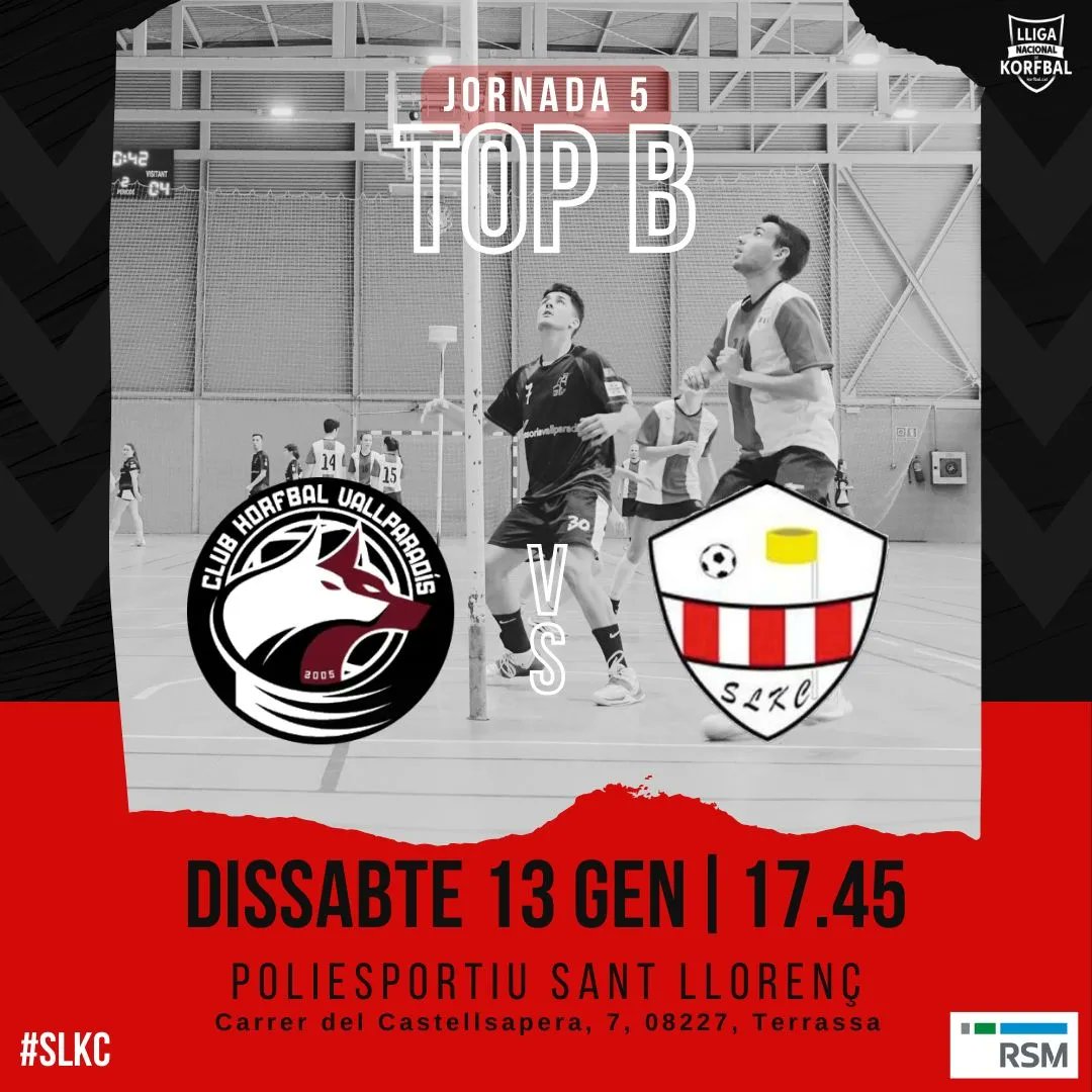 SantLlorencKC's tweet photo. 🔴⚪ TORNEM A JUGAR A CASA!
Aquest cap de setmana, derbi!
📆 Dissabte 13/01:
👫 @CKVallparadis
📌 Poliesportiu Sant Llorenç
TOP B a les 17,45 h
TOP A a les 19,30 h
Continuem!💪
#slkc #Korfbal #esportmixte #BeRSM #SoyRSM @RSM_es @Areadejoctrs https://t.co/jEK0hWJejU