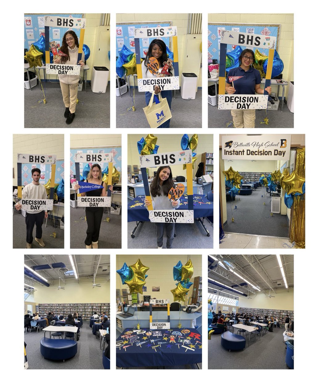 MrsCarucciBHS's tweet photo. What a great way to end our series of 3 Instant Decision Days for our Seniors! 

We had over 20 colleges/universities attend. Thank you to all college representatives, and a huge Congratulations to our MANY Seniors who were accepted! 🎓📖
@BUCS_BHS @MrRhodesBHS @BPS_Guidance https://t.co/iFpVkoW5DY