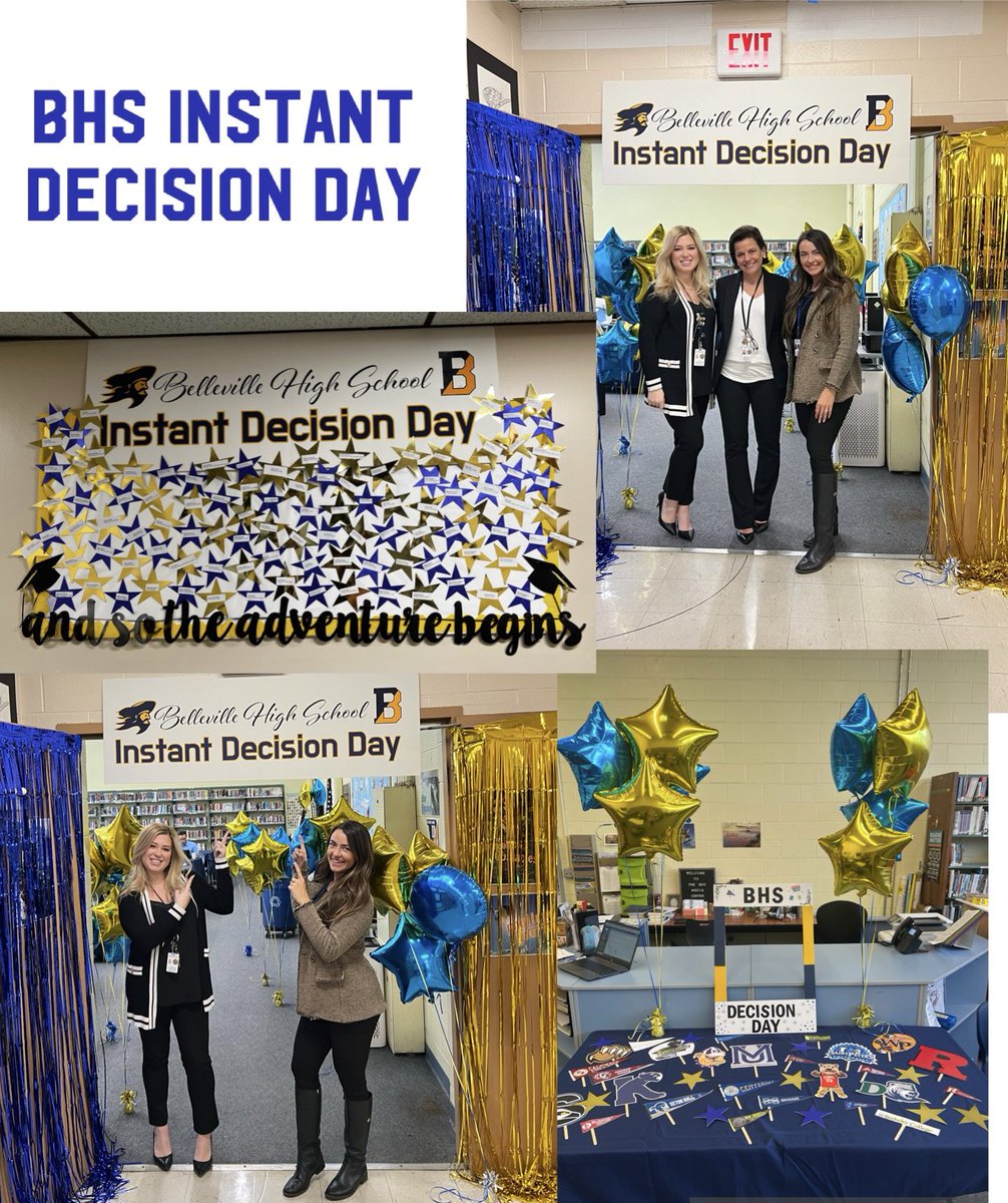 MrsCarucciBHS's tweet photo. What a great way to end our series of 3 Instant Decision Days for our Seniors! 

We had over 20 colleges/universities attend. Thank you to all college representatives, and a huge Congratulations to our MANY Seniors who were accepted! 🎓📖
@BUCS_BHS @MrRhodesBHS @BPS_Guidance https://t.co/iFpVkoW5DY