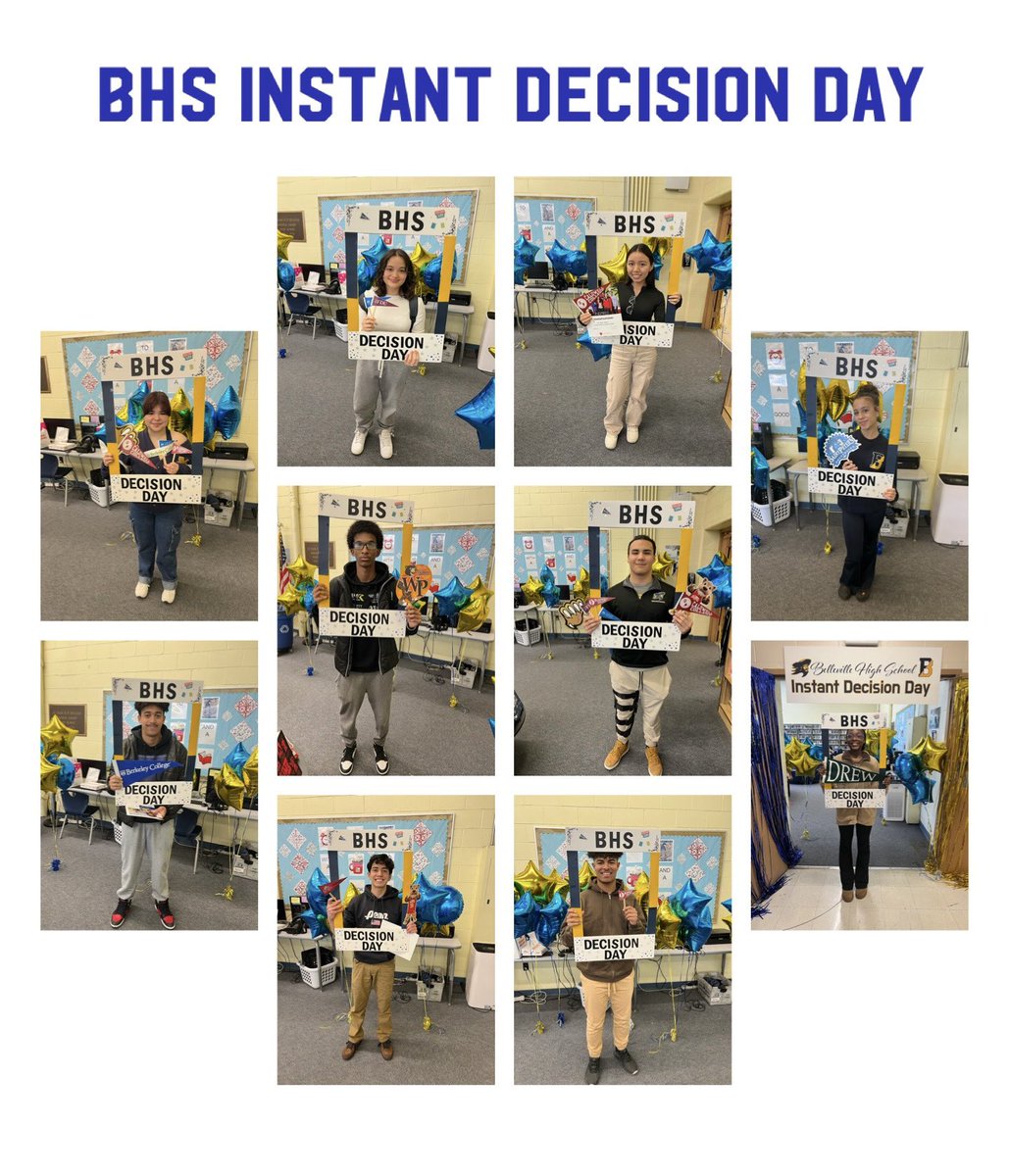 MrsCarucciBHS's tweet photo. What a great way to end our series of 3 Instant Decision Days for our Seniors! 

We had over 20 colleges/universities attend. Thank you to all college representatives, and a huge Congratulations to our MANY Seniors who were accepted! 🎓📖
@BUCS_BHS @MrRhodesBHS @BPS_Guidance https://t.co/iFpVkoW5DY
