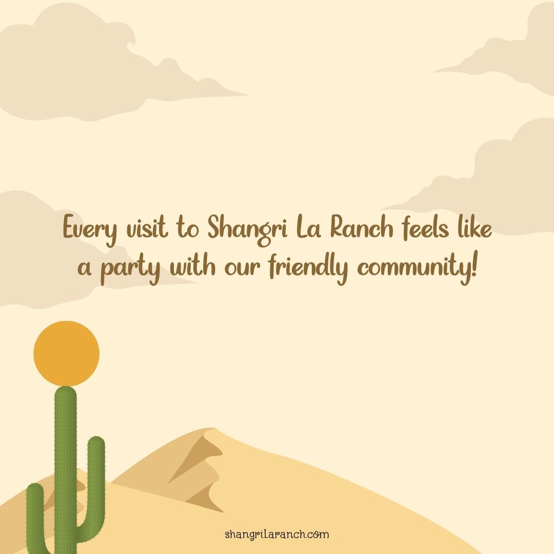 SLRNude's tweet photo. ๐ Every visit to Shangri La Ranch feels like a party with our friendly community! Join us for year-round warmth, clothing-optional fun, and vibrant gatherings. Celebrate with us: https://t.co/jDtUoMBwUV #NaturistParty #DesertFun ๐ต https://t.co/YTHLqmIYIK