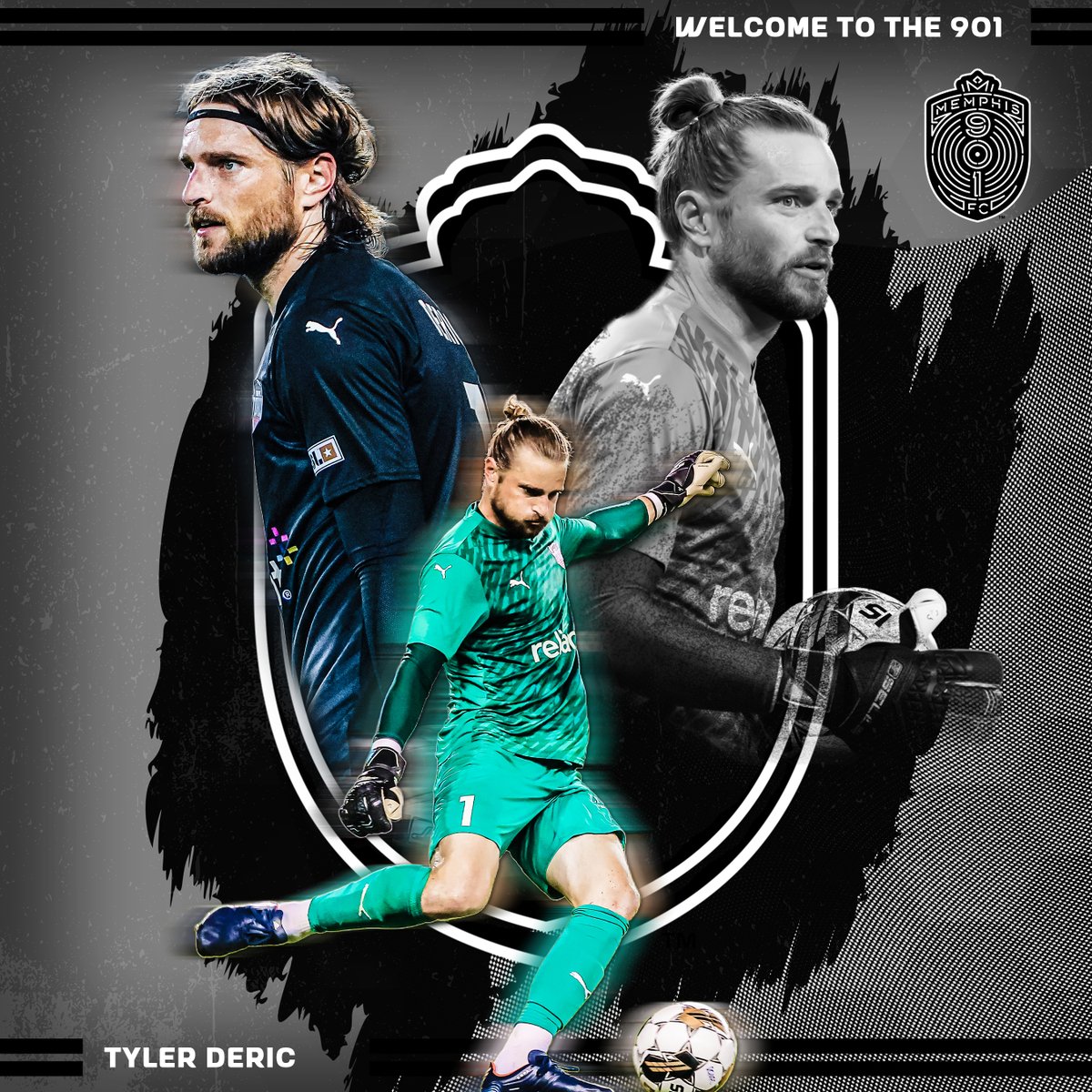 Memphis901FC's tweet photo. An experienced shot stopper makes his way to the Bluff City! ๐งค
Welcome to the 901, Tyler Deric!
๐: https://t.co/tCNKWMfkLX
#DefendMemphis https://t.co/Up1KPeJOSw