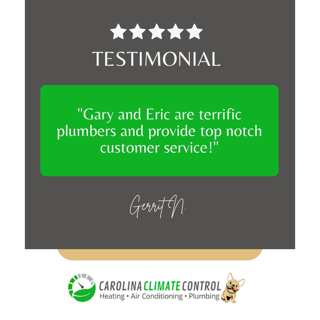 ClimateCtl's tweet photo. ⭐️⭐️⭐️⭐️⭐️
Don't throw your money down the drain with the other guys, when CCC is here to help! Give us a call today for all of your plumbing needs. 💧

📱843-896-6712 https://t.co/Uggzo8d3V5