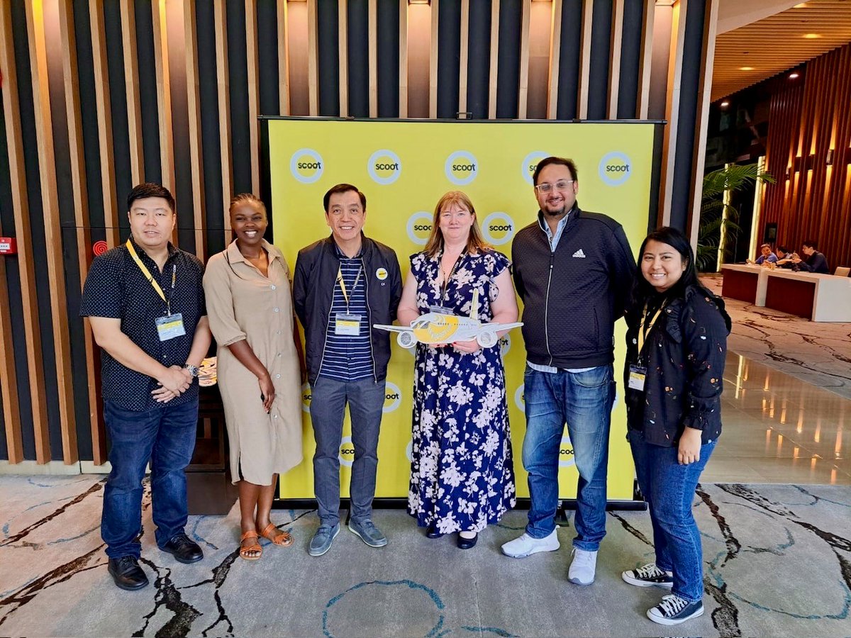 This week our KAM Susan Thesen & our expert trainer-on-demand, Mokgadi Shai, had an incredibly productive time at the @FlyScoot Ground & Engineering Conference in Singapore, joined by 250 fellow attendees, including #groundhandlers and #loadcontrol partners. ✈️#aviation #growth