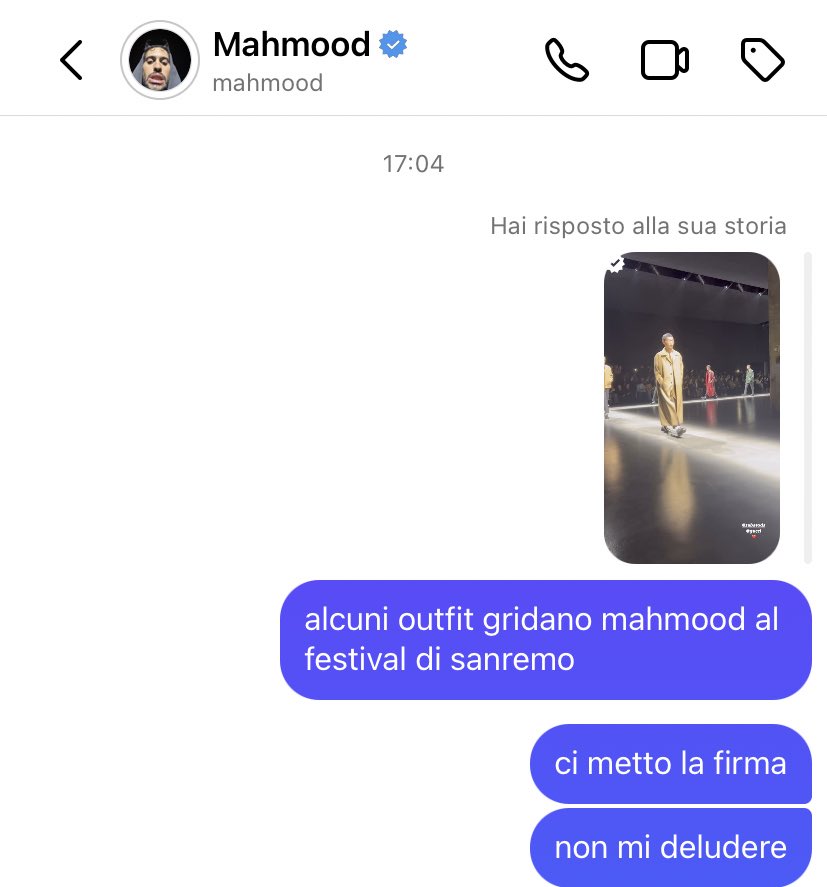 franzispelli's tweet photo. si aprono scommesse sugli outfit di mahmood a sanremo https://t.co/zCDN4kRatk