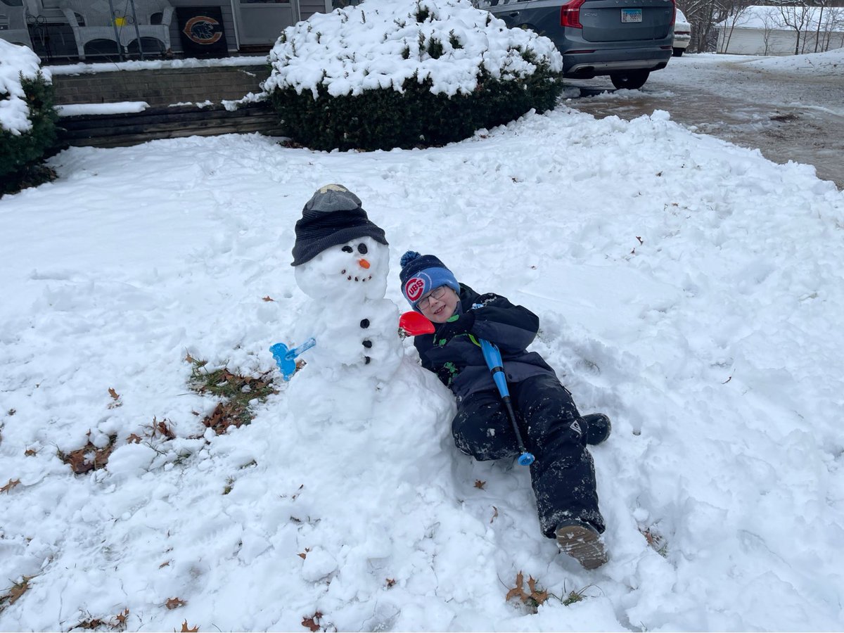 More SNOW DAY pics from this week’s snowstorms!!!! Kids LOVE snow!!!!#Allin #CantStopWontStop #LevelupRebelup #PrideandExcellence #snowday