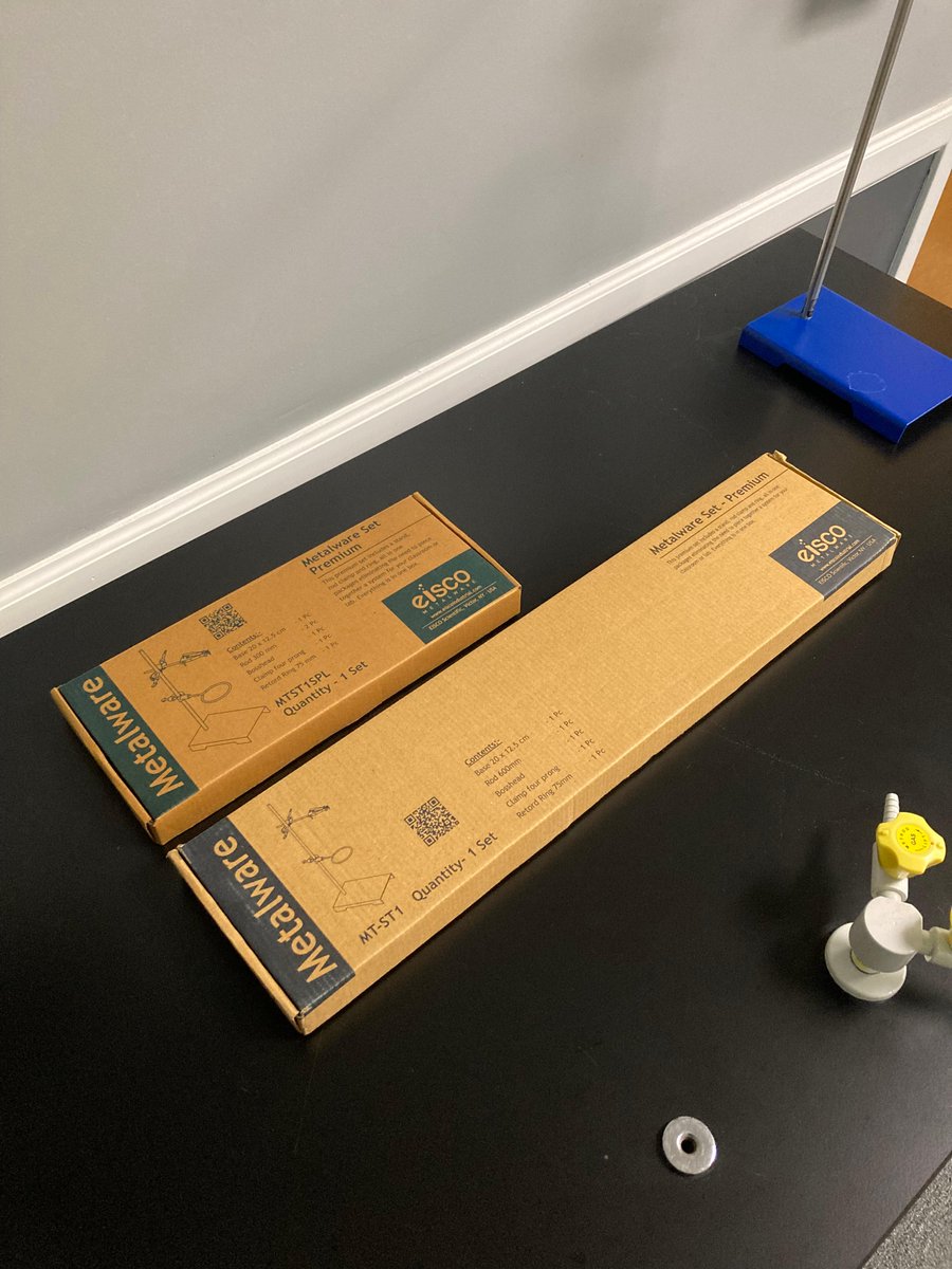 Out with the old and in with the new! 🎉 Eisco's latest innovation halves the hassle without cutting corners on quality. Our MTST1SPL  now comes in a sleek 2-part rod design, making them a breeze to ship and store. Less space, more science! 🧪
#Eisco #Innovation #LabEquipment