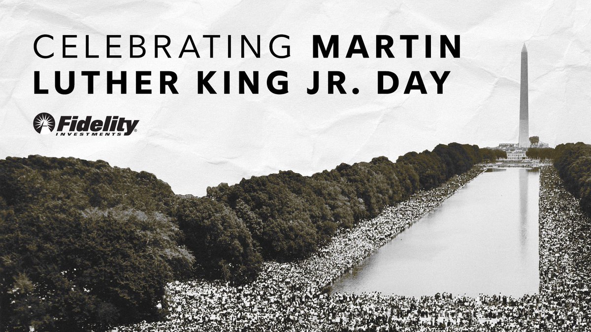 AdrianDoyle's tweet photo. On Jan. 15 we honor the life of Dr. Martin Luther King, Jr. and the important role he played in American society. This is a day of service and an opportunity to recognize his legacy and commitment to nonviolence. #FidelityAssociate https://t.co/ICLVRhx93l