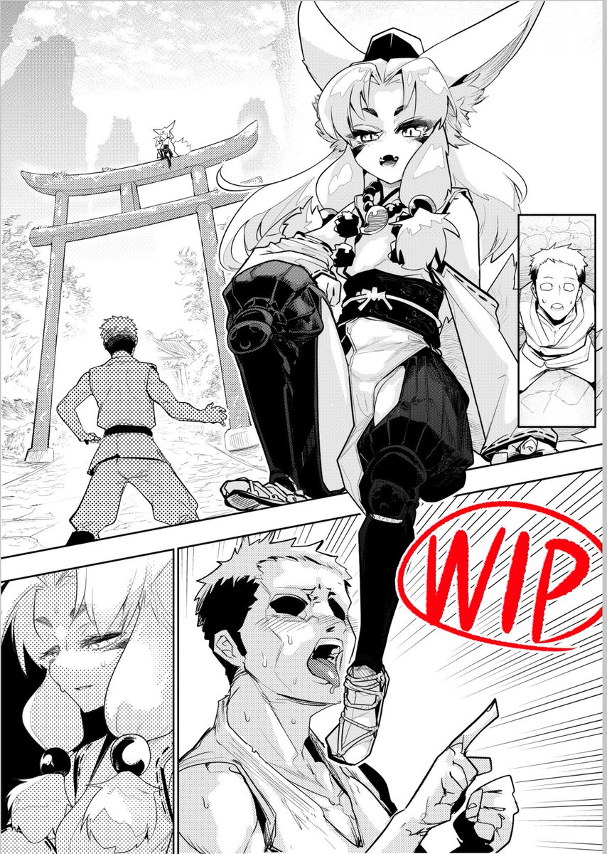 今日はラクガキお休みしてスケブ絵描いてました。  コマ枠に座ってるキャラクターの足を舐めている構図にしたかった。それだけの絵。  それ以外をどう落とし前付けるか考え中…。