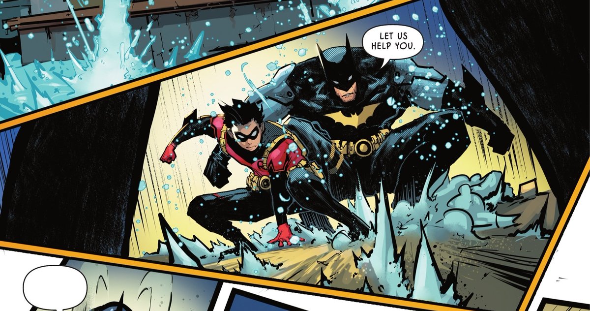 Have you read Batman and Robin #5 yet?! What did you think?! @Williamson_Josh made such fun story and I had a blast with it! Smiling from start to finish! And have you seen @RexLokus 's insane colors? He's the coolest!