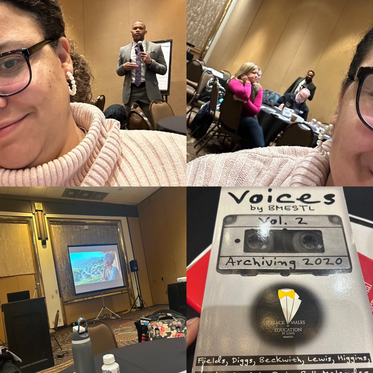 MrsAGalbreath's tweet photo. Thank you @HeFields3 and @Achievement4ALL for joining us at MLDS Winter Meeting! #LA38 #owls https://t.co/kaStCxcTSP