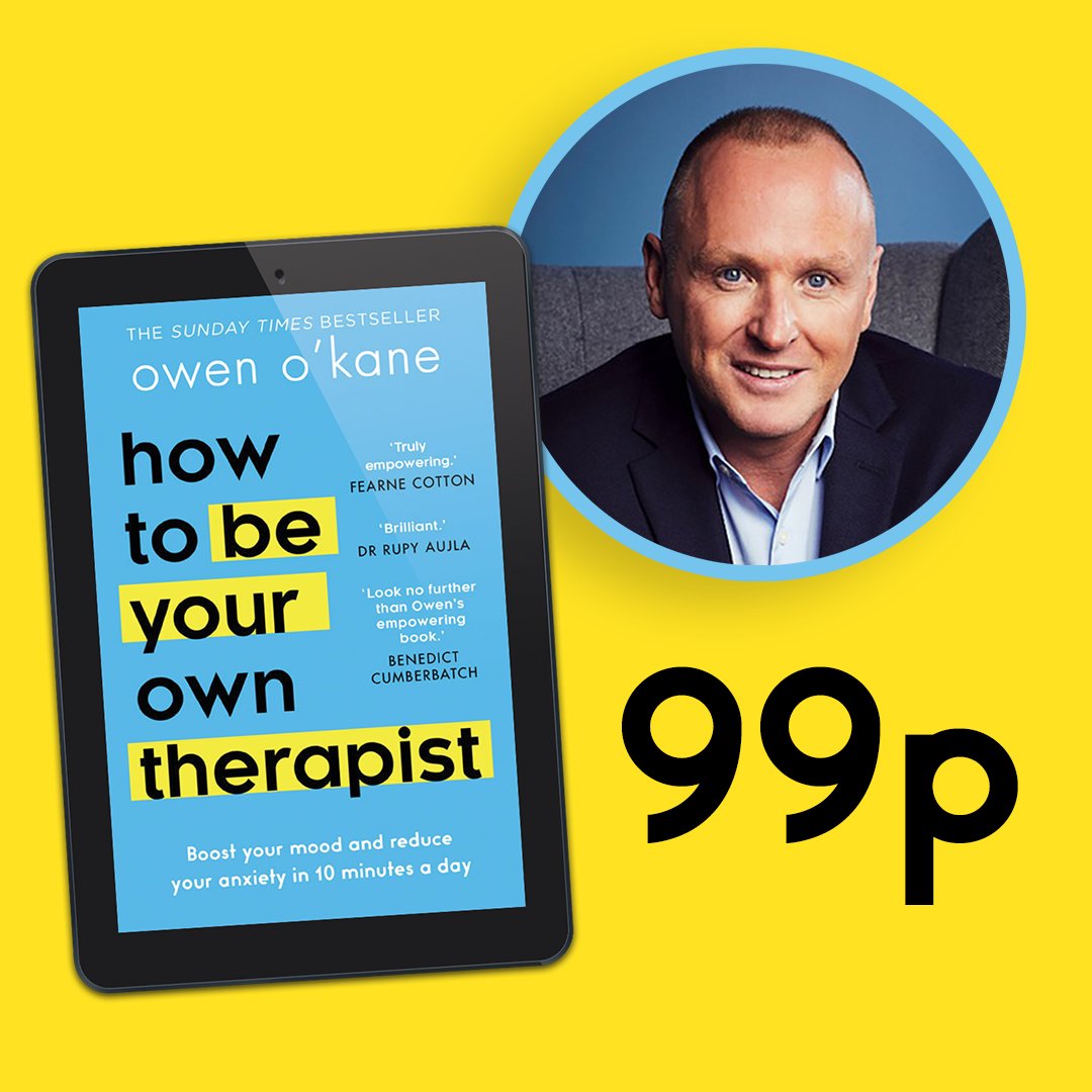 Psychotherapist @owenokaneten has changed thousands of lives. And this year, he’s changing yours. Get the help you need to live well every day for just 99p for a limited time only: amzn.eu/d/i4JrRJr