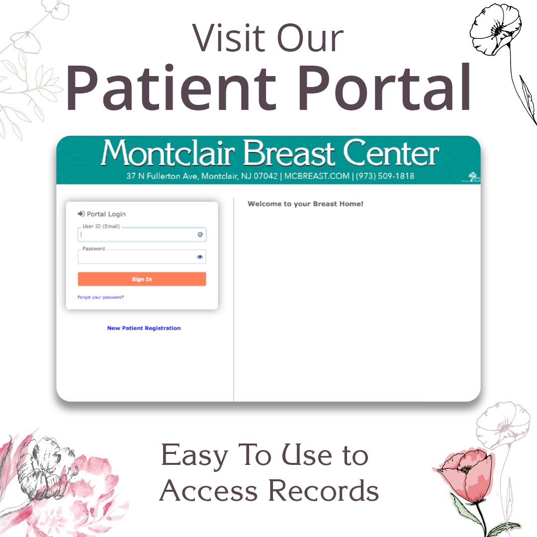 Looking for information about your account or health record? Visit our Patient Portal, mcbreast.myezyaccess.com/ez/

#MontclairBreastCenter #PatientPortal