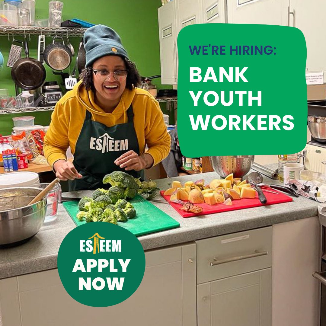 🗞️ We're Recruiting Bank Youth Workers! 🗞️

🦸🏽‍♂️ Think you have what it takes to support ESTEEM's group activities?
💡 Do you care about creating inclusive spaces?

🔗 Find out more and apply today! More information on our webpage 👉🏽 esteem.org.uk/esteem-jobs-bo…