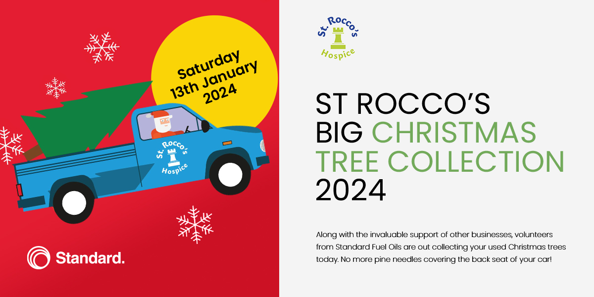 ST ROCCO'S BIG CHRISTMAS TREE COLLECTION 2024

Along with the invaluable support of other businesses, volunteers from Standard Fuel Oils are out collecting your used Christmas trees today. No more pine needles covering the back seat of your car!

lnkd.in/dabapEZj
