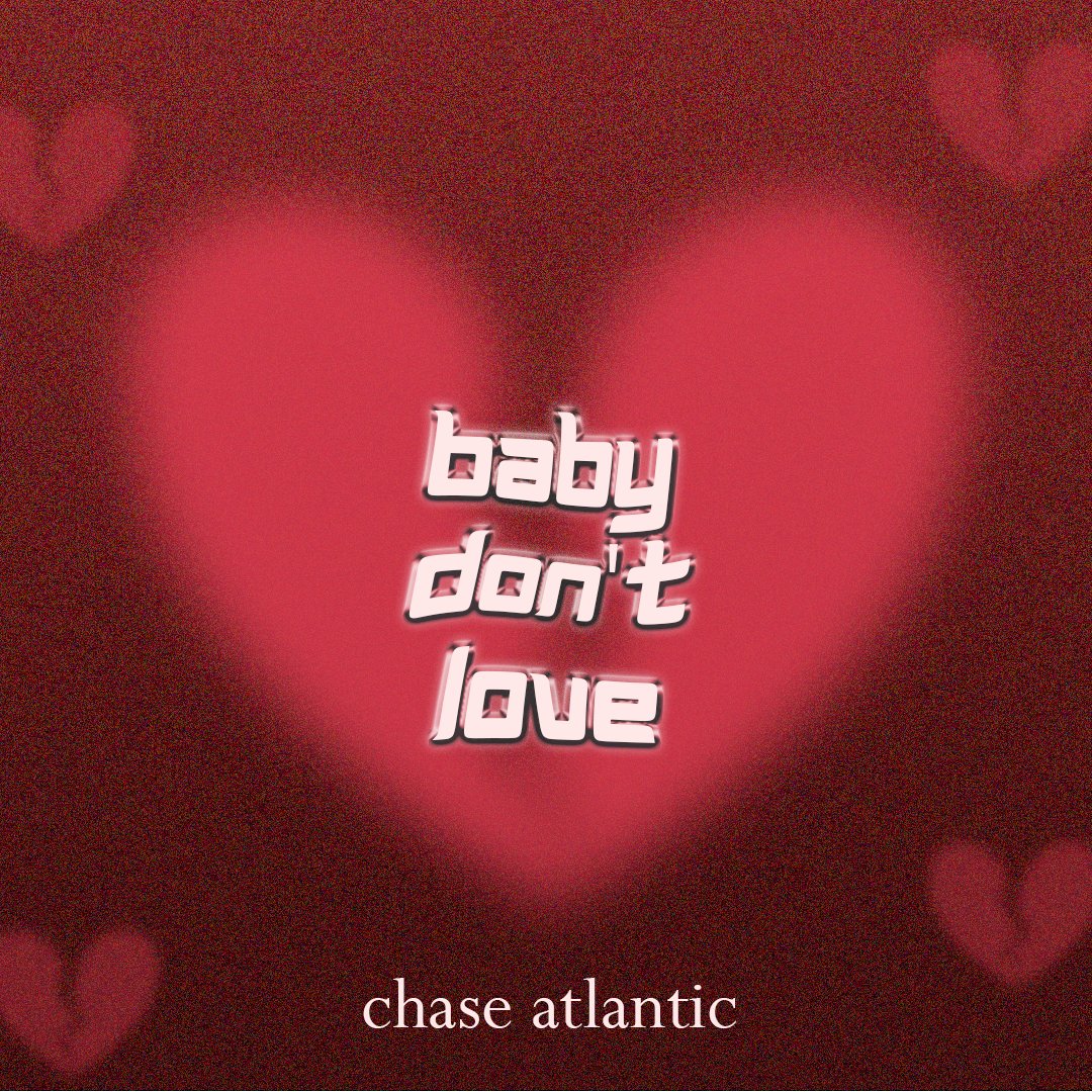 anw, yesterday i was bored so this is my attempt to design a single cover for baby don't love.

how do u feel about this?