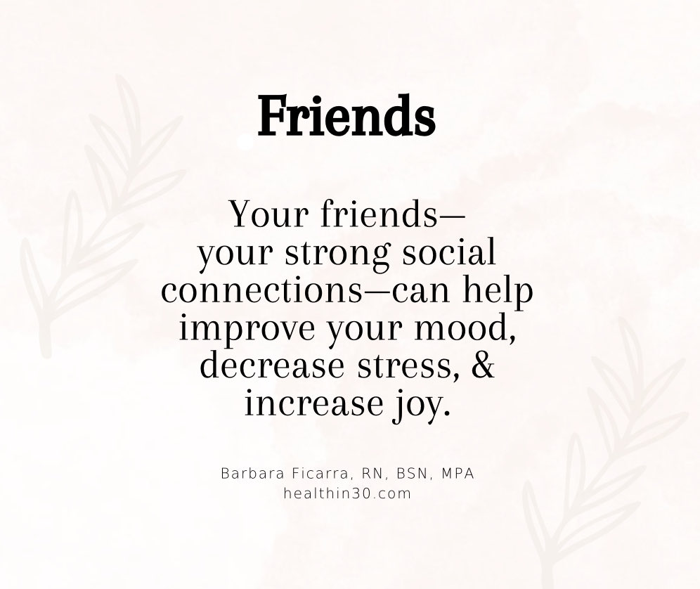 Your strong friendships are good for your health. 🩵 You can read more here: healthin30.com/2023/07/connec… #BetterYou #Friends #Wellbeing