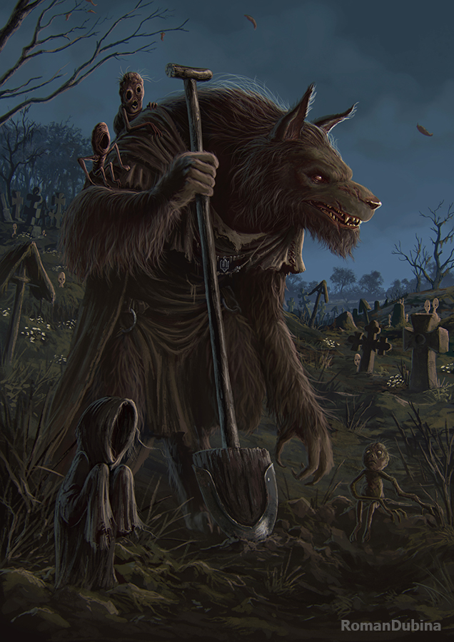 RockFunRoman's tweet photo. Вовкулака Хреб💀🪦🐺
"Нечиста сила"- Василь Королів-Старий 
#украрт #fantasy #werewolf #darkfantasy #нечистасила https://t.co/Rl4mlPTXJA