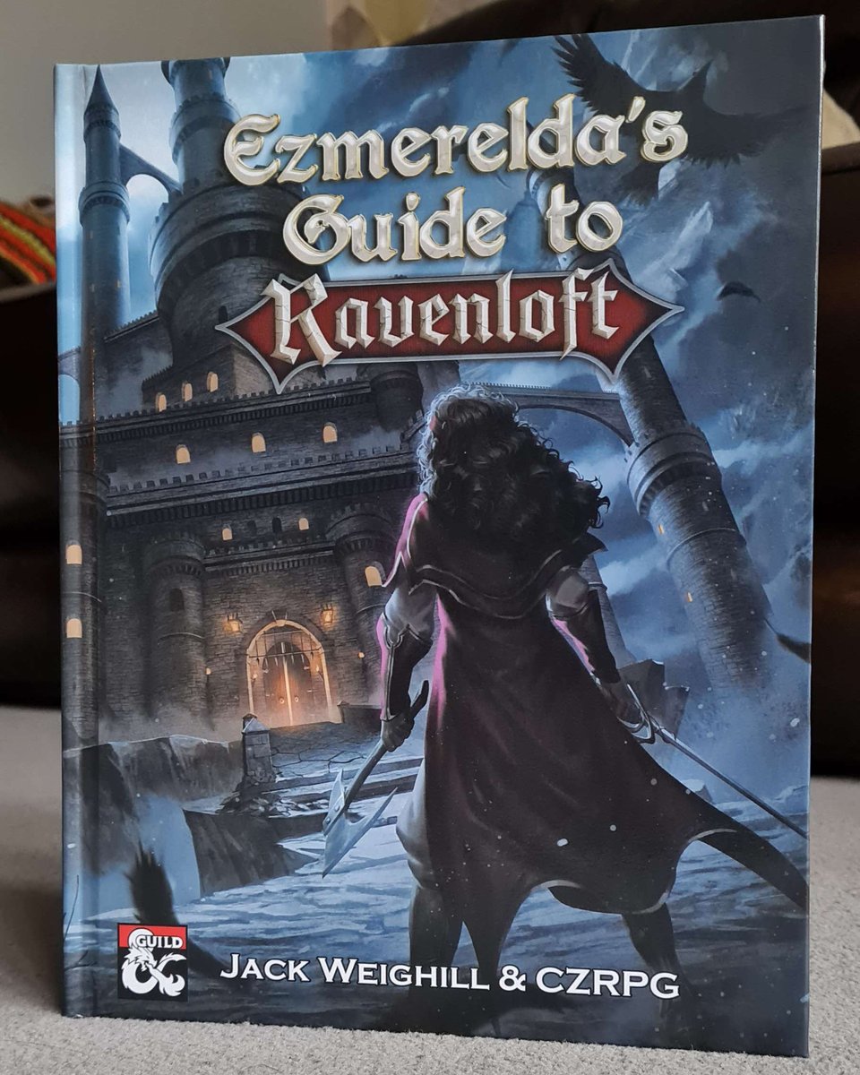 diceaveragejack's tweet image. Ezmerelda's Guide to Ravenloft is OUT NOW! 

This 170-page book of new horror-based player options and new Domains of Dread for the Ravenloft campaign setting is available now on the @dms_guild!

dmsguild.com/product/463007…

#dnd #ttrpgs #dnd5e