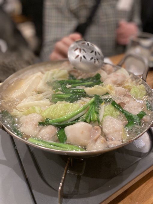 もつ鍋🍲 https://t.co/Hyk5qbHiDC<a href="/tag/%E5%B7%9D%E4%B8%8A%E3%82%86%E3%81%86"class="tags"><span>#川上ゆう</span></a><a href="/tag/yumikazama"class="tags"><span>#yumikazama</span></a><a href="/tag/labyrinth_tokyo"class="tags"><span>#labyrinth_tokyo</span></a>
