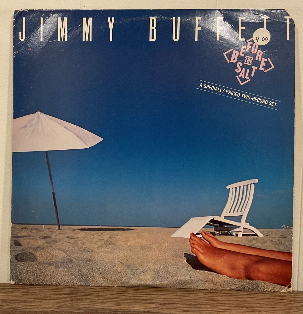 musicmaned's tweet photo. Listening to some very early Jimmy:

Before the Salt
Jimmy Buffett
1979
23 tracks
Includes all songs from his first two albums:
Down to Earth and High Cumberland Jubilee
+ the song “Richard Frost” https://t.co/za28wJrxgl