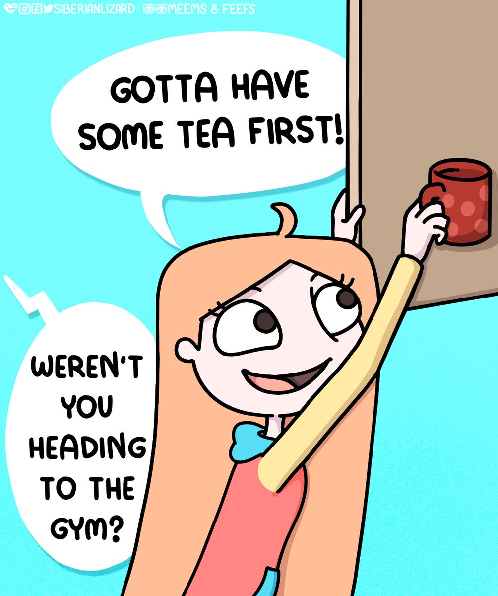 siberianlizard's tweet photo. Its #NationalTeaDay and time to grab a cuppa! Never mind the 12 cold unfinished cups already on your tableโฆ
.
.
#ferrets #comics #ferret #comicstrip #meemsandfeefs #teaday #mymug #mug #meme #digitalcomics #dailycomics #webtoon https://t.co/1Cf5AE4vT9
