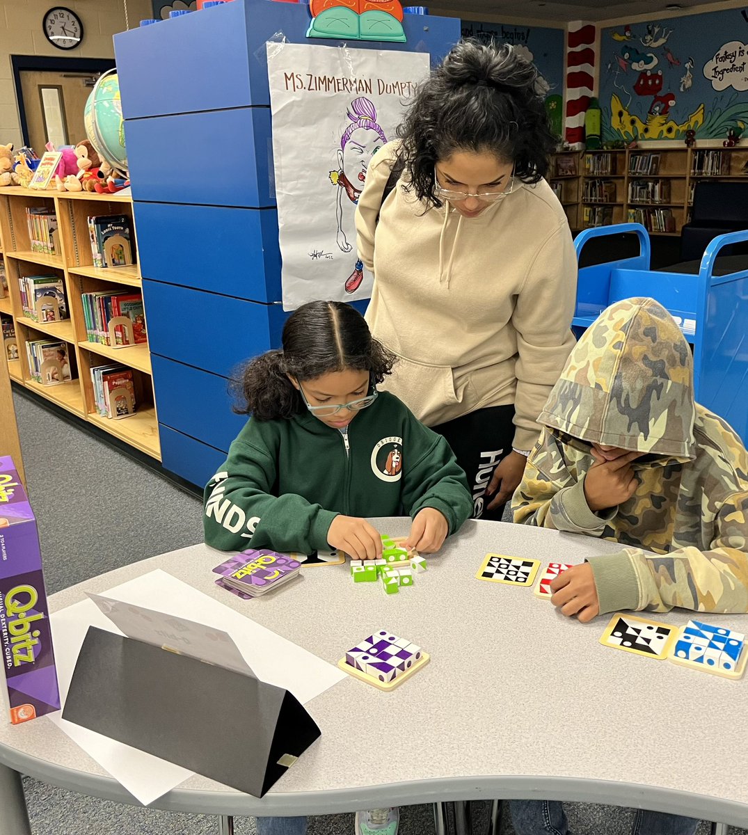 MrsFrizzle22's tweet photo. Want an amazing evening our GT families had @NISDDriggers our first game night. Parents and students enjoyed the games we use in our solve stations and be creative with transformations. Teamwork, laughter and perseverance was all around. @NISDGTAA @NISD https://t.co/Cjs4Dq6KVw