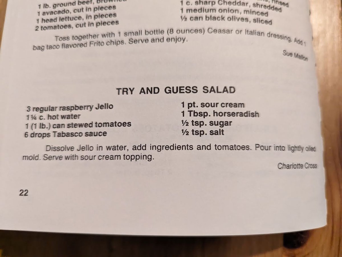 They were straight anarchists making recipe books in the 70s.