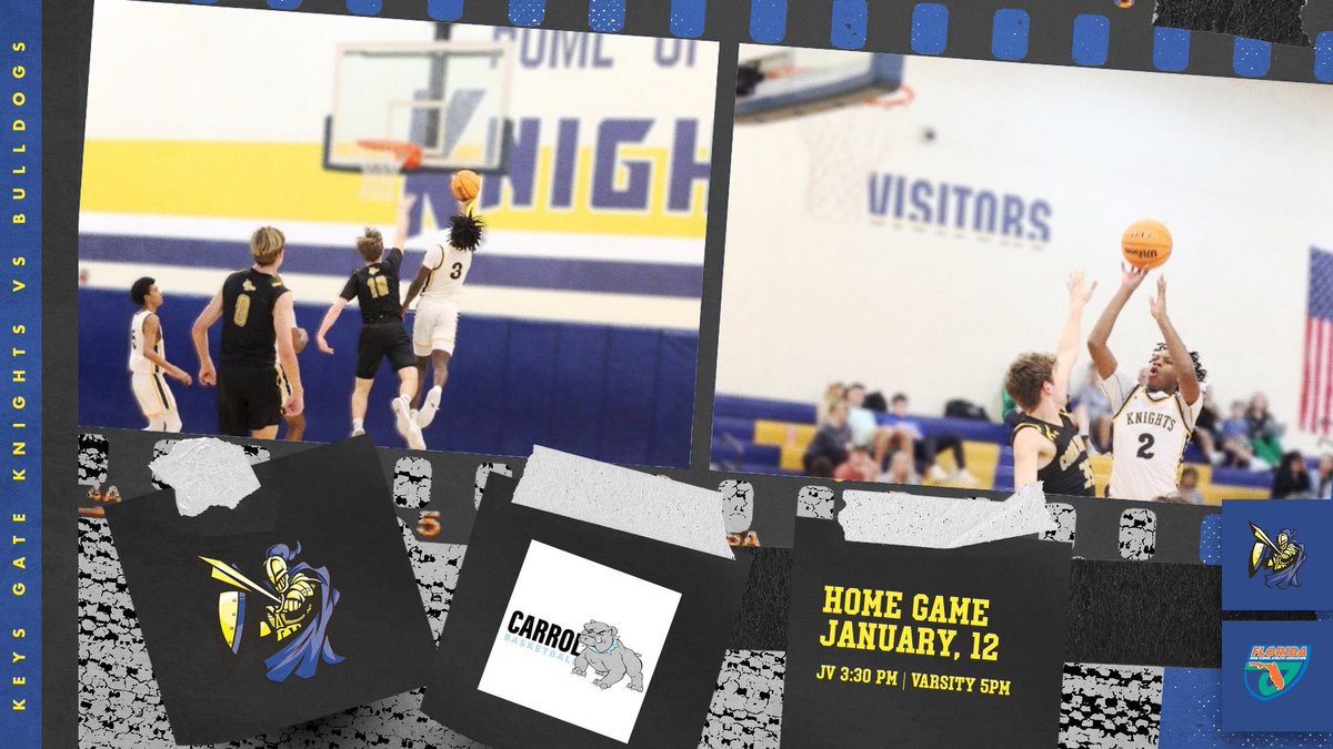 KeysGateMBB's tweet photo. FRIDAY GAMEDAY ❗️No better way to end your week than watching your Knights host the Bulldogs in what will be a great battle between two great teams🔥 Come pack out the house❗️
5$ at the door, students get in free with their ID
#SecureTheGate 
#UknightedWeStand⚔️ 
#KeysGateNation https://t.co/UuhQdunmB8