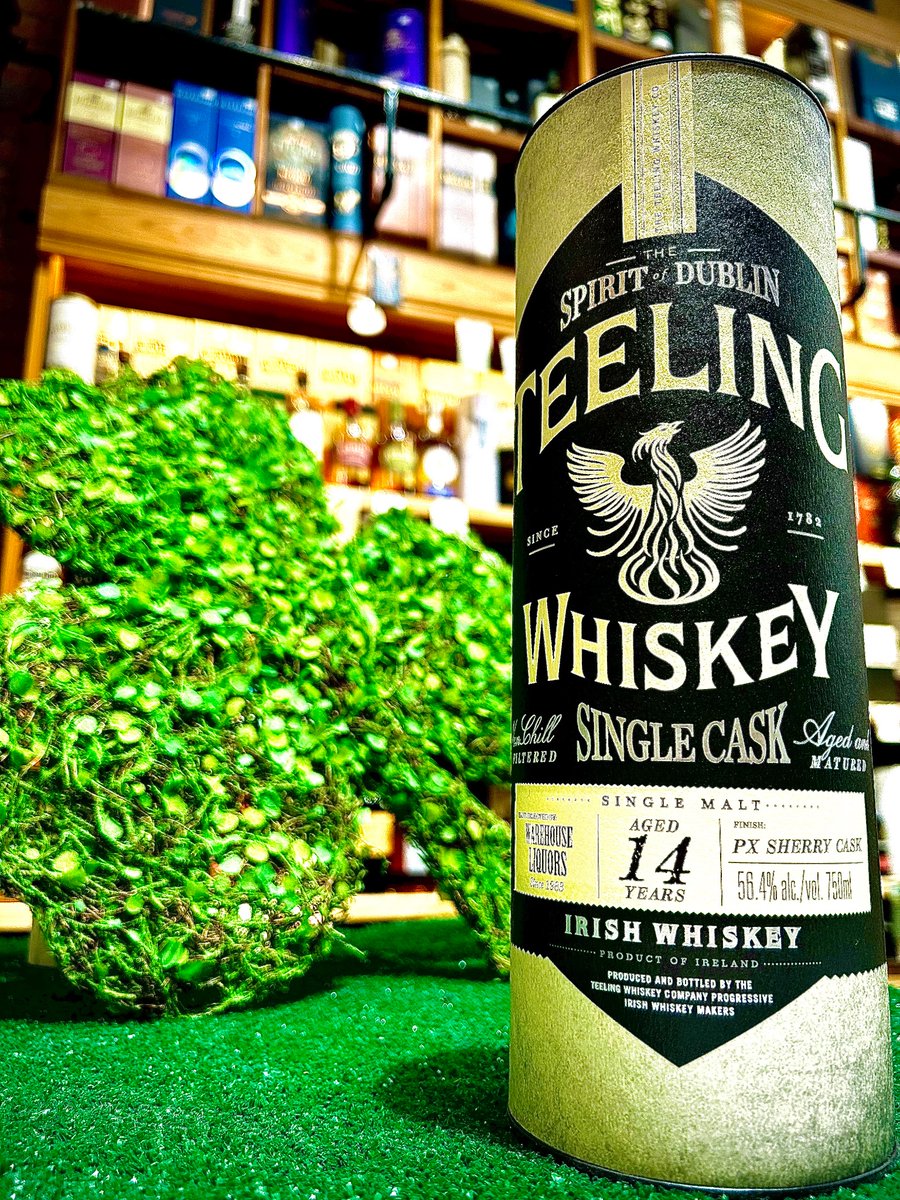 634SWabash's tweet photo. A new store pick has arrived! Teeling Single Cask aged 14 years. Non-Chill filtered, and finished in a PX Sherry Cask at 112.8 Proof! #teelingwhiskey https://t.co/uNUXa2P8pZ