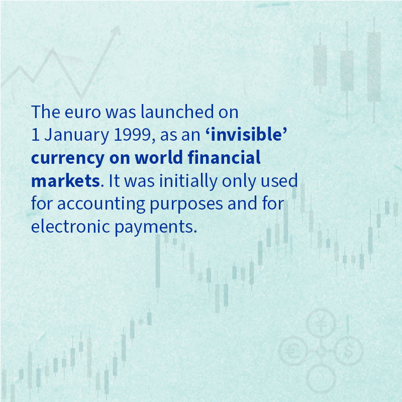 EUCouncil's tweet photo. Happy birthday 💶

25 years ago, 11 EU countries launched a new common currency: the #euro.

It has been making life easier for 350 million people in 20 EU countries ever since.

🔍 Check out more interesting facts about #EUROat25 here https://t.co/yZfuP8ip2D