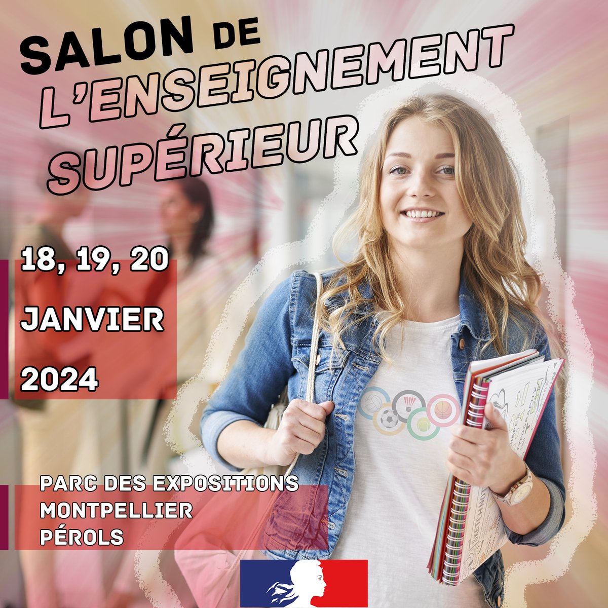 Le Salon de l'Enseignement Supérieur à #Montpellier : les 18, 19 et 20 janvier ! ✅3 jours pour construire votre projet d'#Orientation en #Occitanie. Découvrez les formations proposées par <a href="/umontpellier/">Université de Montpellier</a>, échanger avec nos enseignants &amp; étudiants.

ℹ️>> umontpellier.fr/agenda/venez-d…