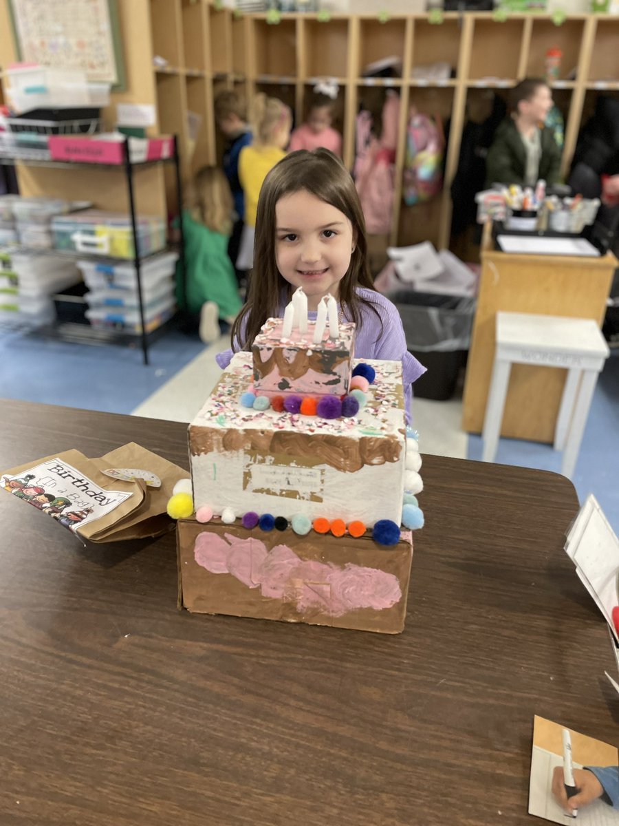 KinderFieldsME's tweet photo. The countdown is over!  Norah is 6!@mariemontelem https://t.co/khKXfgfMda