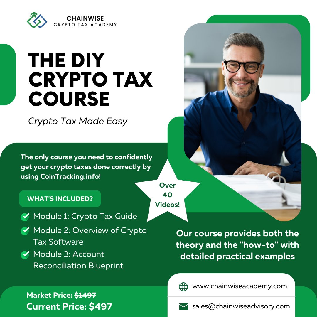 Chainwise Crypto Tax Academy (@ChainwiseCrypto) / Posts / X