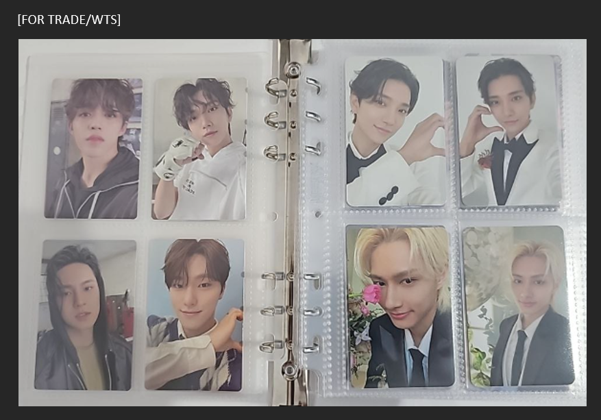 maddiemaddymad's tweet photo. [WTT/WTS]
Duplicates pull to let go or trade (allow cross version).
QYOP but not too low, can be further negotiate if take more~

WTB/WANT: Dino pcs

ONLY MEETUP at @alwayswithBOO_ 
PNG Seungkwan's cupsleeve event 
#ALWAYSWITHBOO #pasarseventeen 
#pasarseventeenmy #pasarkpop https://t.co/WKohVMQiWb