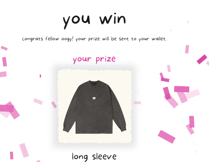 drvosan's tweet photo. I just won a long sleeve on the wheel of oogy #oogish
https://t.co/1lHuDwwIQ8 https://t.co/8V4GLrrc3X