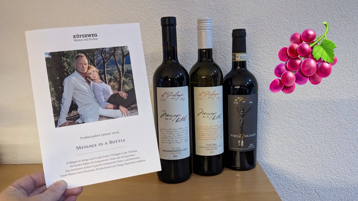 dialogine's tweet photo. Häsch gwüsst, dass de Sting i de Toscana es Wiiguet hät?
Ich weiss es dank em Probierpaket-Abo vo Küferweg. 🍷
https://t.co/UzQeIAM9Yf
#BioWein https://t.co/No5twXfkha