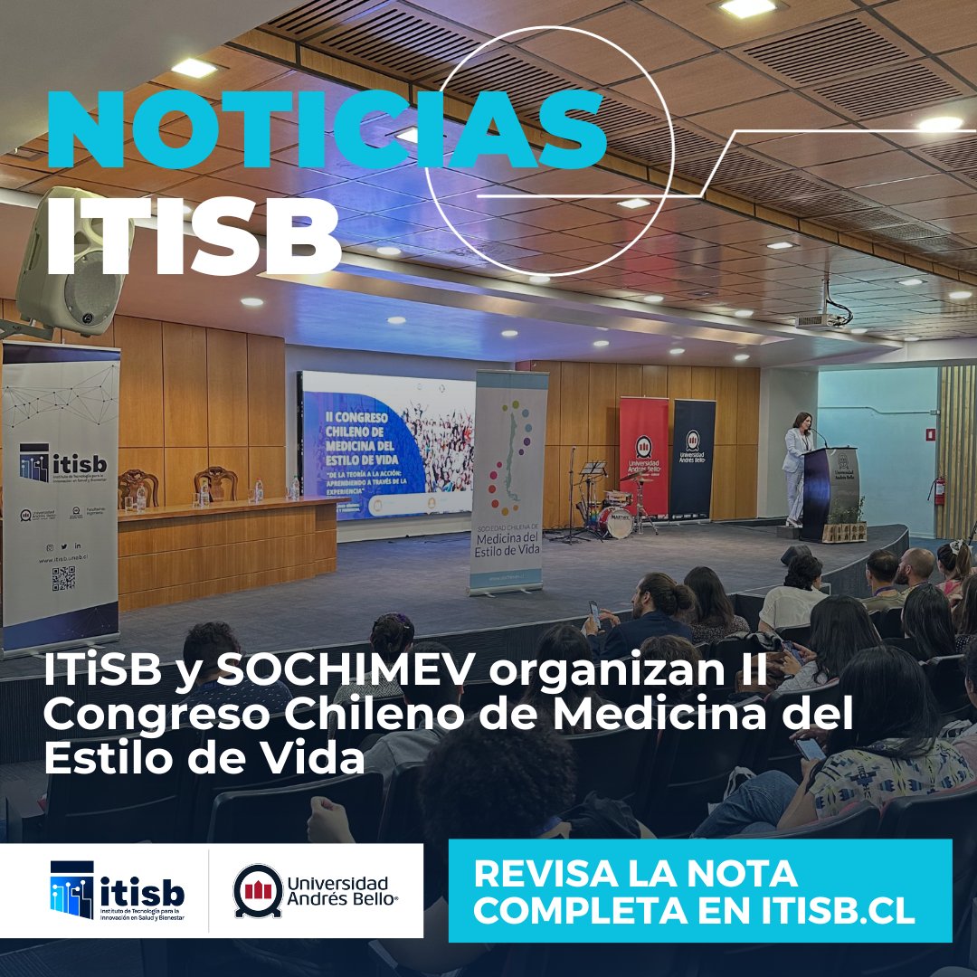 El evento contó con expertos nacionales e internacionales, presentaciones científicas y talleres prácticos.
🤝Esta colaboración parte con DecideSalud, proyecto que integra la evaluación de salud e informes de estilo de vida en el trabajo.

+ en nuestra web
bit.ly/4b5mZ5E