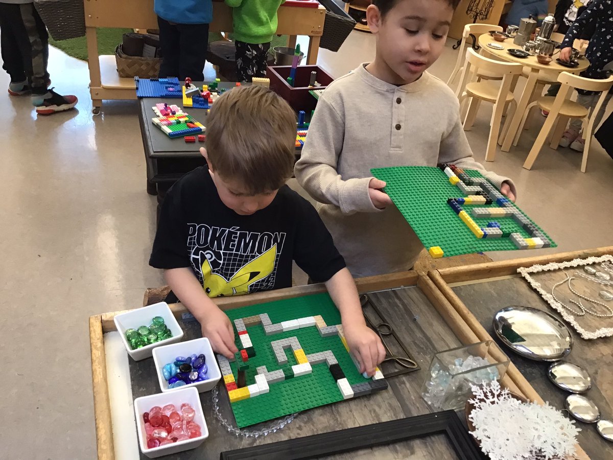 JBrentECE's tweet photo. Mrs. B: If you build a maze, I will give you a marble.
E and J: Look! Now we need a marble!
The marble got stuck here and there, revisions were made. Then…success!
#4FramePSI https://t.co/XDyQDpDNLH