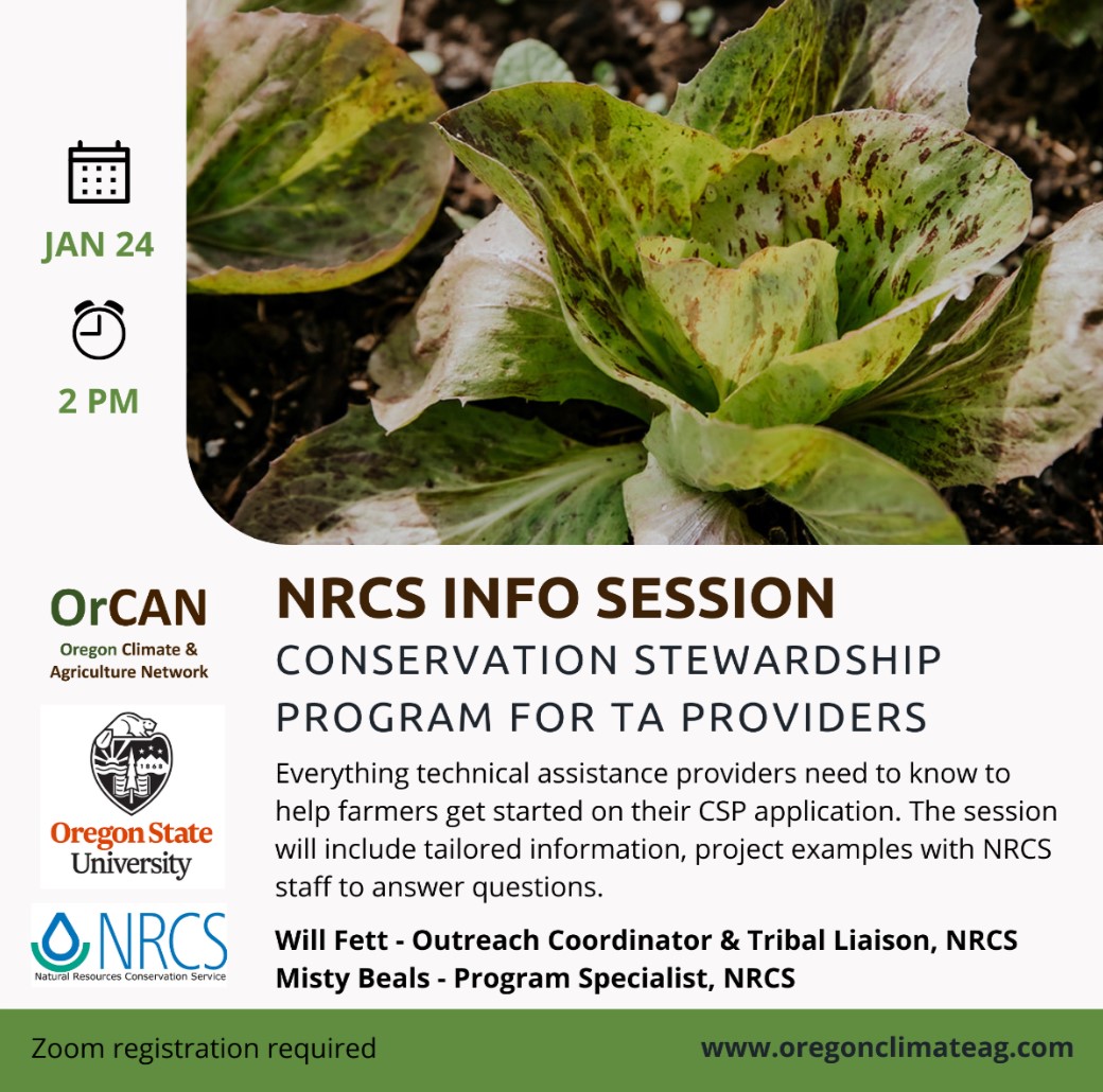 Oregon  Natural Resources Conservation Service