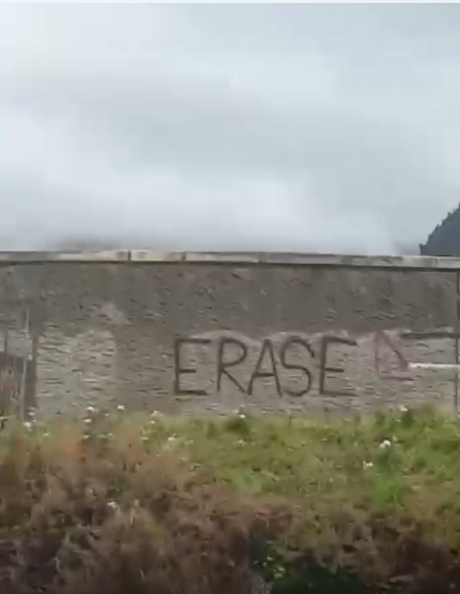 geordinhl's tweet photo. “Erase Palestine” graffiti reported at 12h20 and removed at 13h20. 

Those calling for graffiti they agree with to be left alone will, I suspect, also celebrate that this one was removed quickly.

In fact, when an enabling rules-based process applies to all equally, and is respected by all, then everyone benefits in a plural society.