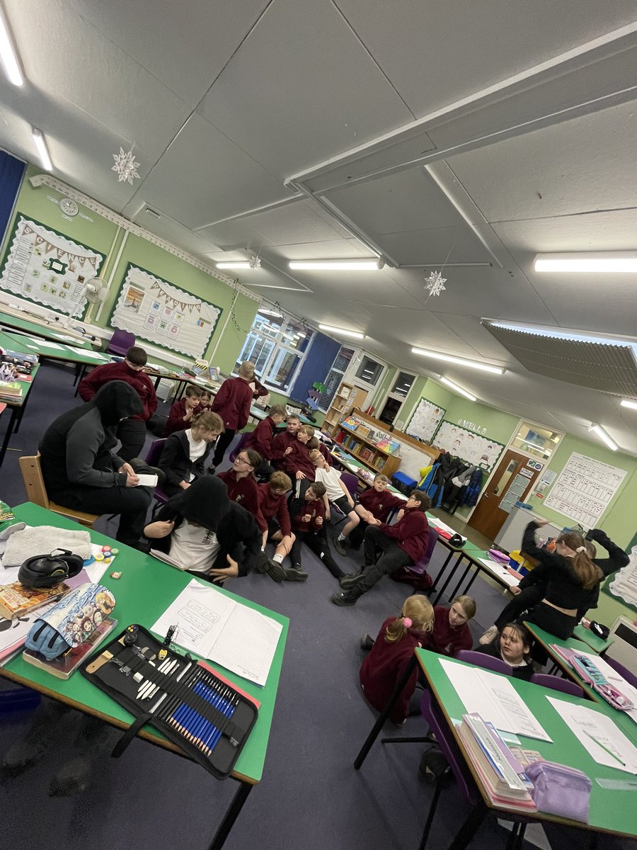 In English today, we got stuck in with some drama acting as refugees travelling on a boat based on our story ‘The Arrival’. We then did a piece of writing as our refugee persona.