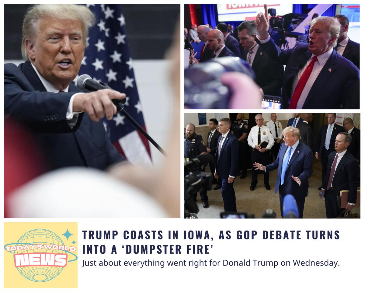 The pre-caucus skirmishes in Iowa intensified, but for Donald Trump, the Republican debate dynamics worked in his favor. While Nikki Haley and Ron DeSantis engaged in a heated debate, Trump enjoyed a positive reception at a Fox News town hall. The former president's presence was…