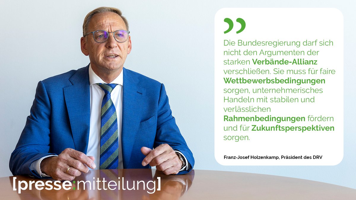 33 Verbände, ein Schreiben, eine gemeinsame Botschaft: Die derzeitigen Regelungen für den #Agrardiesel müssen beibehalten werden, die #Wettbewerbsfähigkeit der deutschen Land-, Forst &amp; Agrarwirtschaft &amp; des Gartenbaus darf sich nicht weiter verschlechtern. raiffeisen.de/wettbewerbsfae…