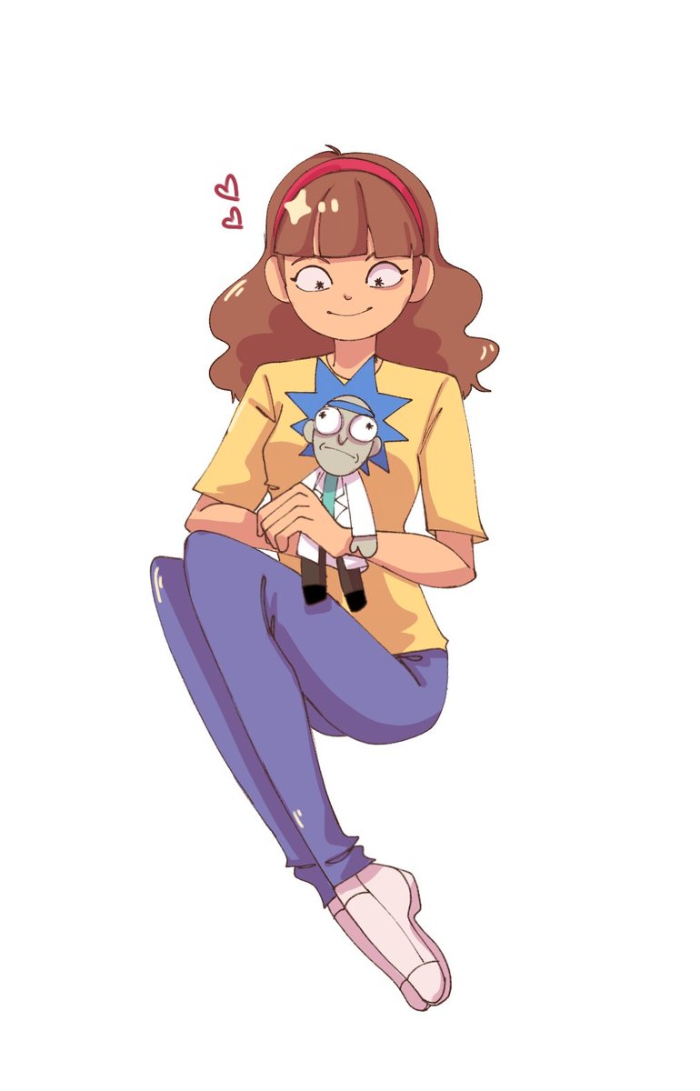 Lucy_The_Squid's tweet photo. Baby 💞💞 #RickandMorty #MorticiaSmith #MortySmith https://t.co/twasMM2eZ6