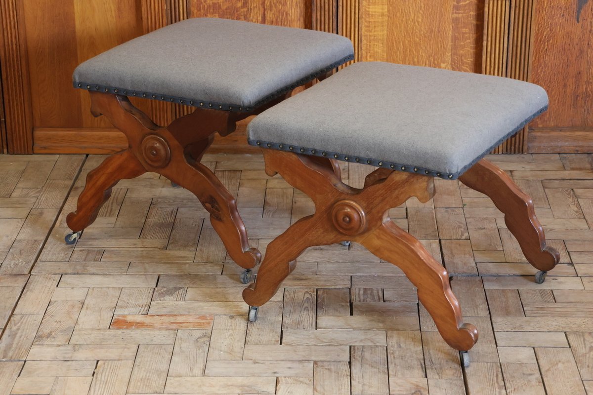 BrownriggUK's tweet image. Pair of Mid 19th Century French X-Frame Stools

rb.gy/lsv38z

#stool #antiquestool #pairofstool #antique #furniture #interiordesign #decor