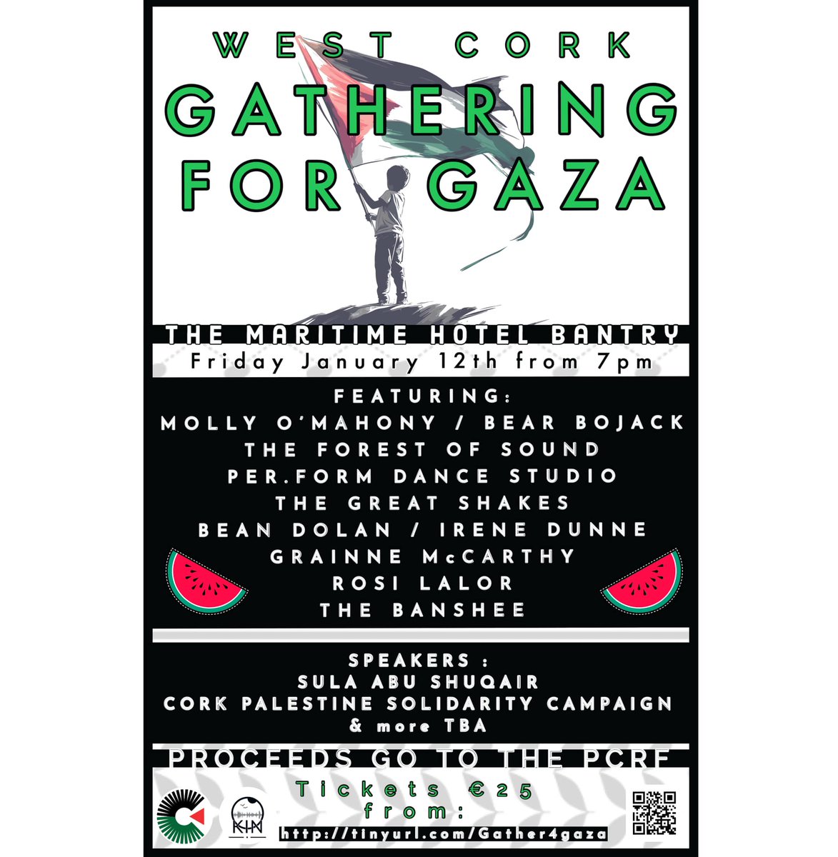 Join us tonight in Bantry! Online tickets available: tinyurl.com/Gather4gaza